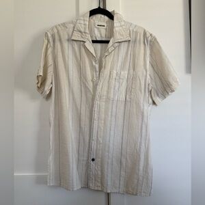 Taylor Stitch Camp Collar Linen and Cotton button down